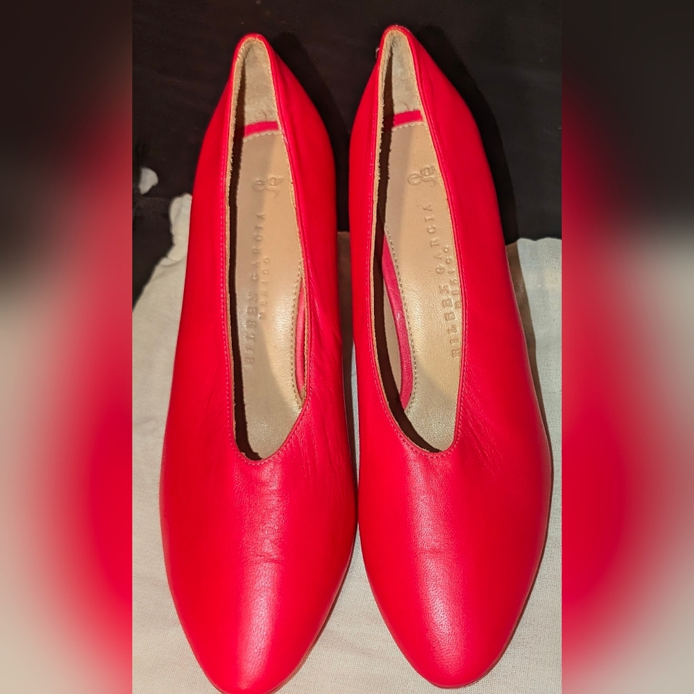Eileen Garcia Hot Pink Handcrafted Leather Pumps